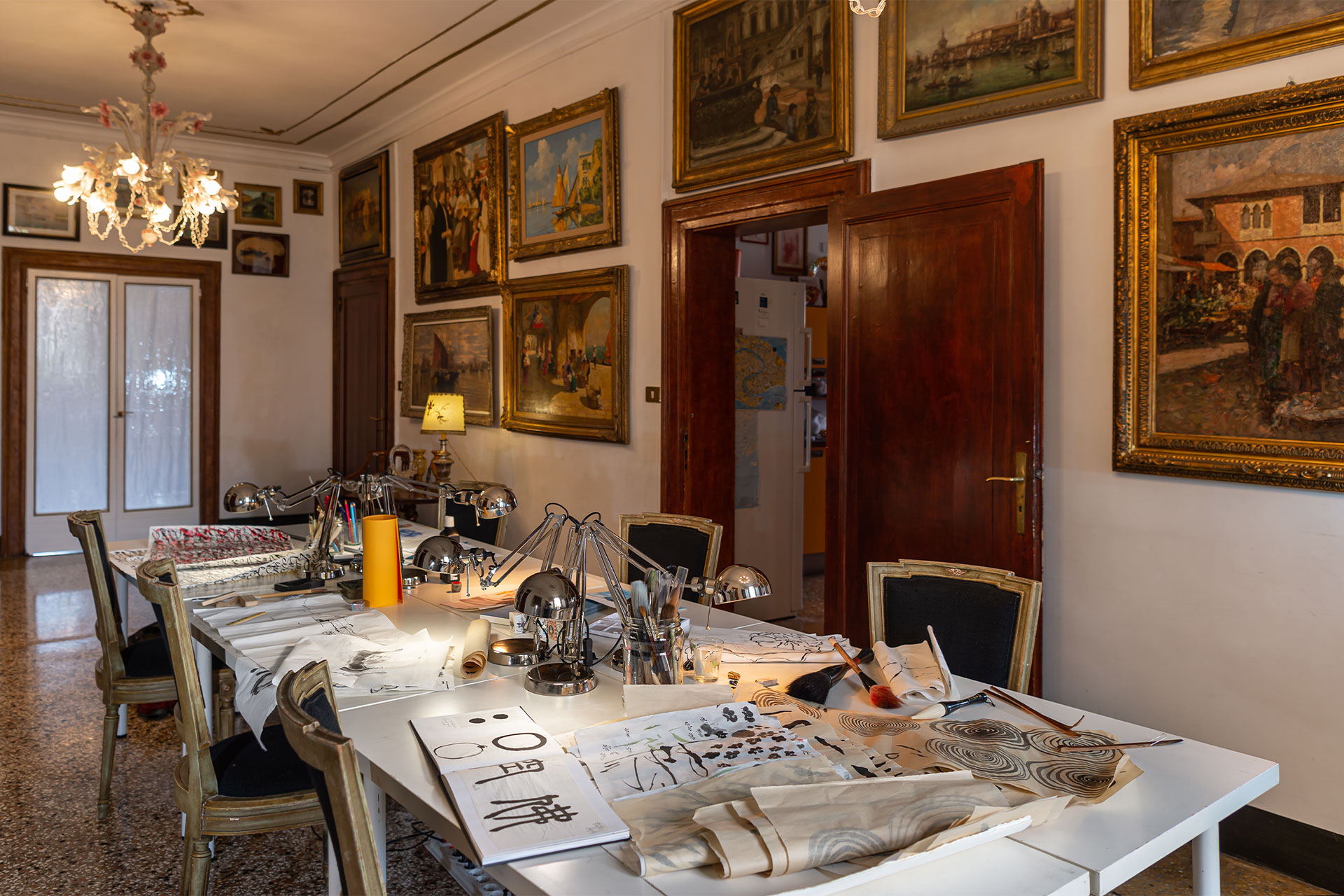Salle Rouge pour dîners privés